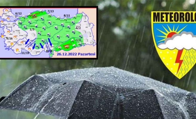 AFAD Urfa’yı yağışlara karşı uyardı