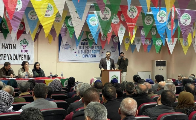 HDP Viranşehir İlçe kongresinde yeni yönetim belli oldu!