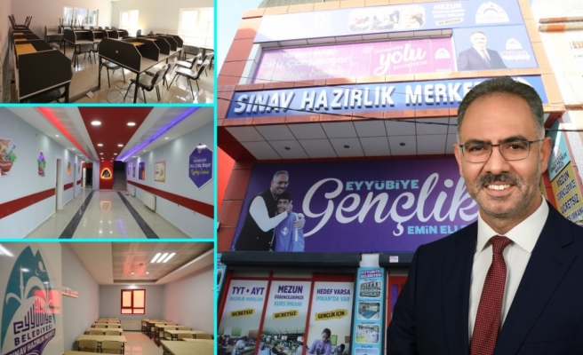 Eyyübiye’de sınav hazırlık merkezi açılışa hazır