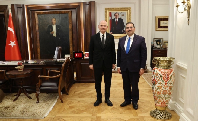 Bakan Soylu, Canpolat’ı kabul etti