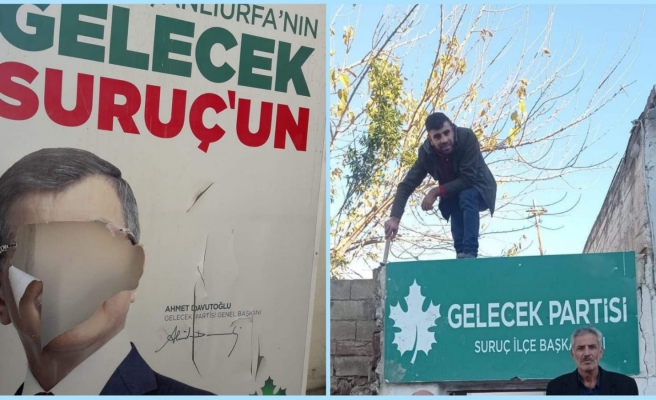 Suruç’ta parti binasına saldırı