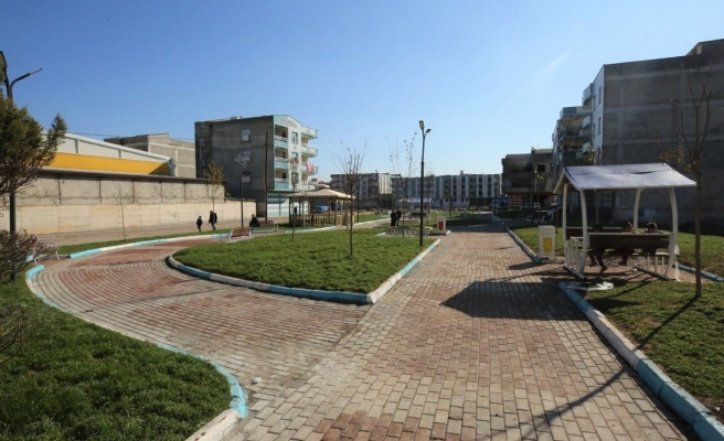 Eyyübiye’de yapımı tamamlanan park hizmete sunuldu