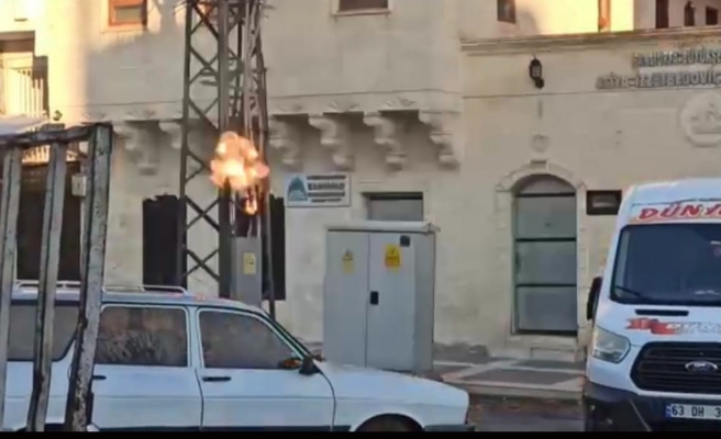 Şanlıurfa’da trafo patlaması korkuya neden oldu