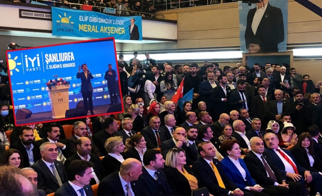 Meral Akşener İYİ Parti Şanlıurfa İl Kongresinde konuşuyor