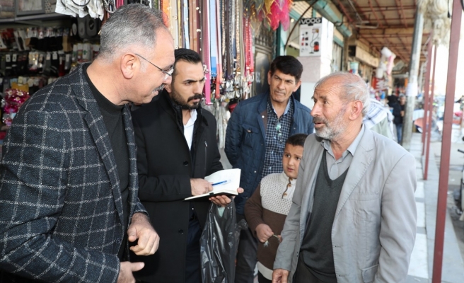 Başkan Kuş esnafla istişarelerde bulundu