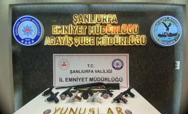 Şanlıurfa'da asayiş uygulaması: 14 gözaltı