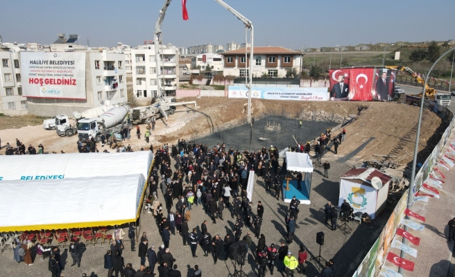 Haliliye İlçe Emniyet Müdürlüğü Hizmet Binasının temeli atıldı