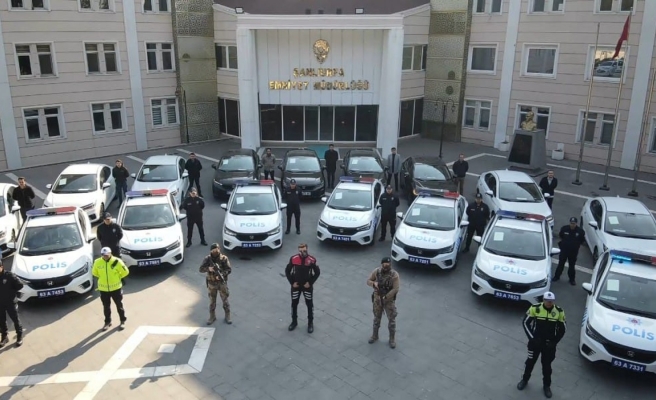 Şanlıurfa İl Emniyet Müdürlüğü araç filosunu güçlendiriyor