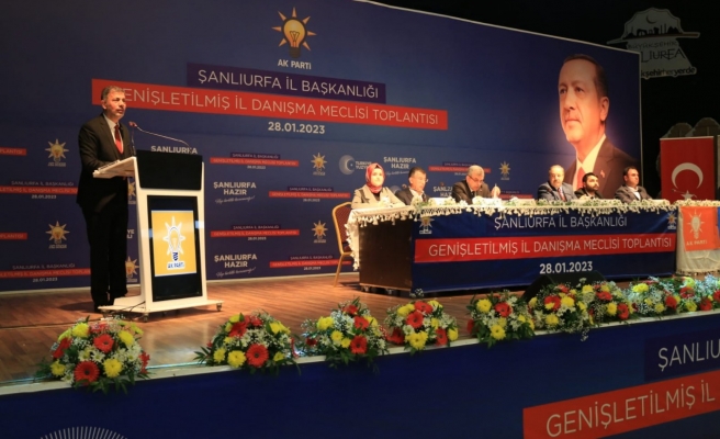 AK Parti Şanlıurfa İl Teşkilatından seçim öncesi son Danışma Meclisi Toplantısı