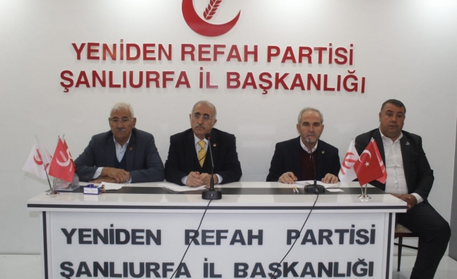 YRP Şanlıurfa İl Başkanlığı ocak ayı divan toplantısı yapıldı