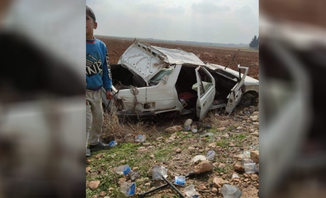 Şanlıurfa'da düğün dönüşü kaza! Yaralılar var