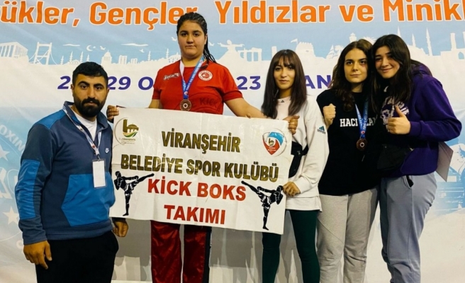 Viranşehir Belediyesporlu Davan Türkiye 3'üncüsü oldu