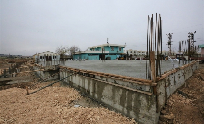 Spor kompleksi inşaatına ilk harç döküldü