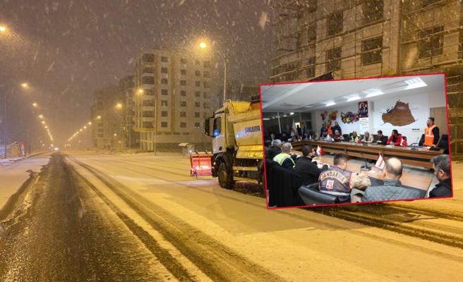 Urfa’da karın etkisi sürüyor! Valilik kriz masası oluşturdu