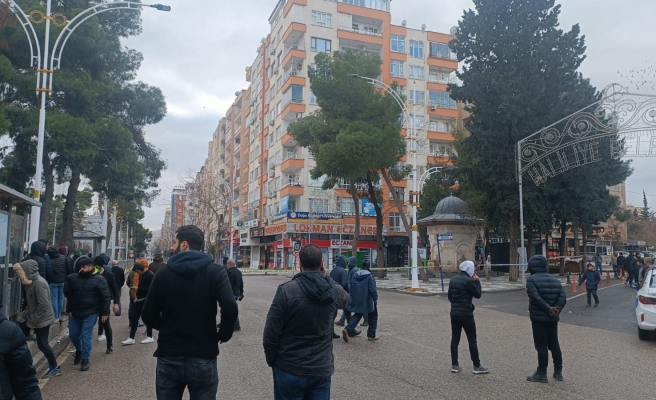 Haliliye’de binadan gelen sesler paniğe neden oldu