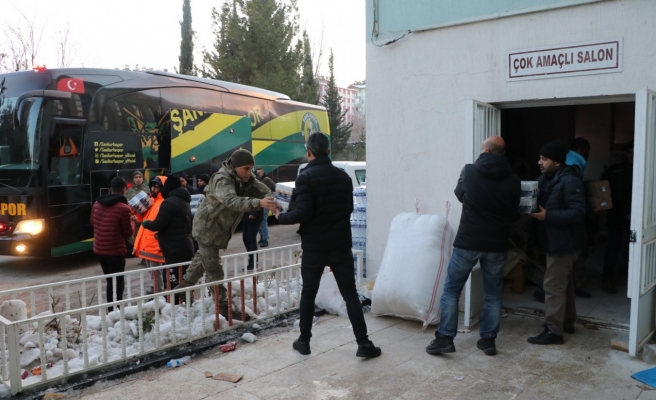 Şanlıurfaspor yardım için Besni’deydi