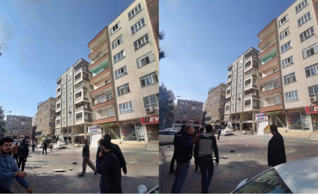 Urfa'da iş yerinde doğal gaz patlaması!