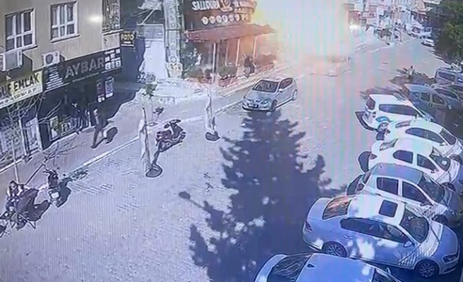 Şanlıurfa’da binada patlama anı kamerada