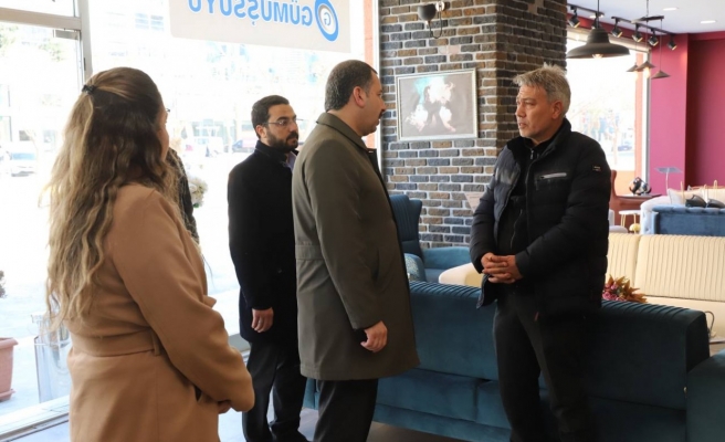 Baydilli, esnafa geçmiş olsun dileklerini iletti