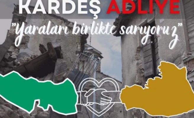 Deprem sonrası 'Kardeş Adliye' uygulaması