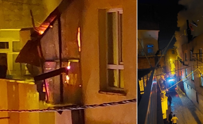Şanlıurfa'da mesken yangını!