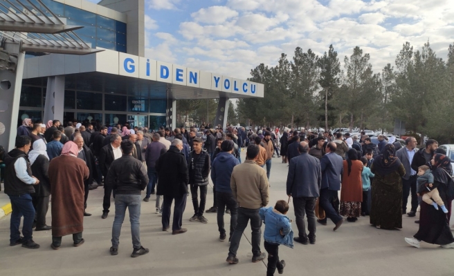 Şanlıurfa’da umre yolcuları kutsal topraklara uğurlandı