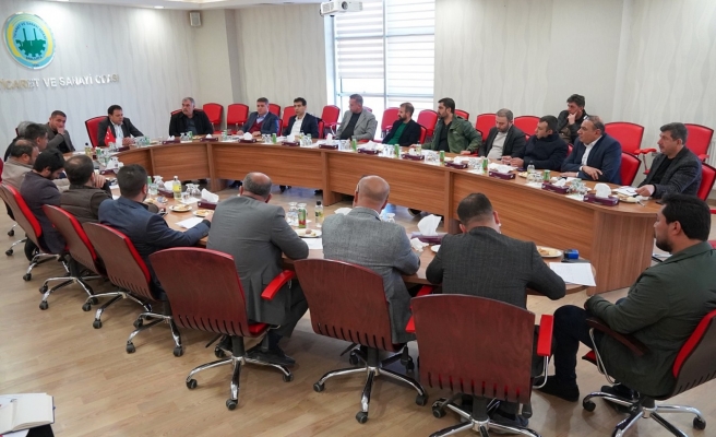 Başkan Yetim, meslek komite başkanlarıyla bir araya geldi