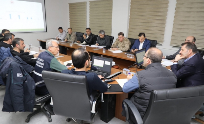 Şanlıurfa'da hasar tespiti değerlendirme toplantısı