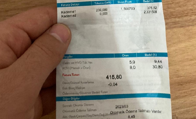 DEDAŞ'tan Urfalılara deprem etkisi yaratan faturalar!