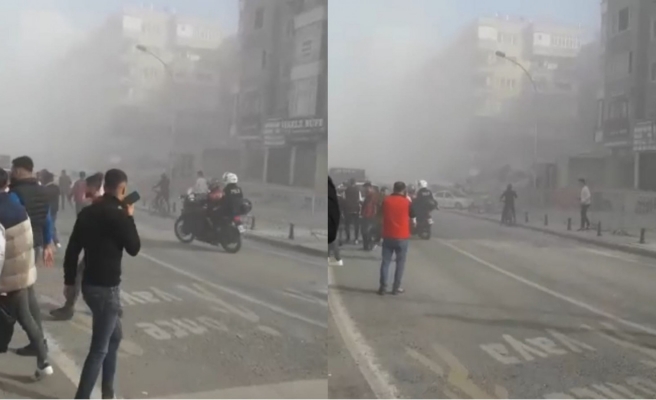 Urfa'da bina çöktü - EK