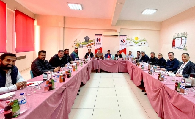 Urfa'da özel okullardan deprem toplantısı