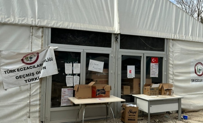 Şanlıurfa Eczacı Odası, Adıyaman'daki sahra eczanesindeki hizmetini tamamladı