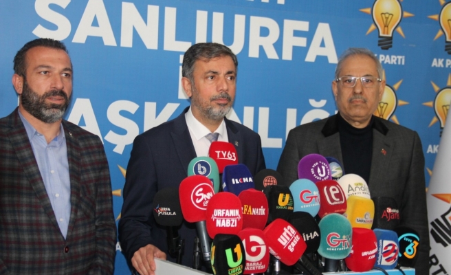 AK Parti Şanlıurfa’da seçim startını verdi