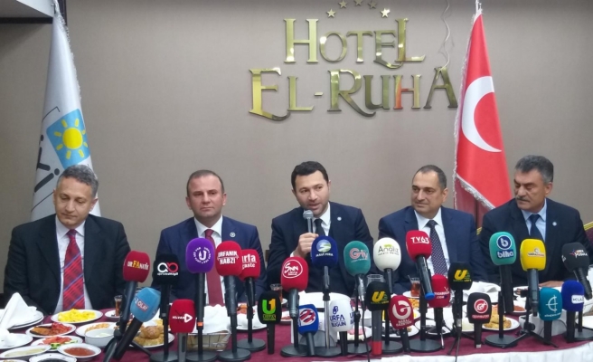 Urfa'da İYİ Parti’nin aday adayları basınla bir araya geldi