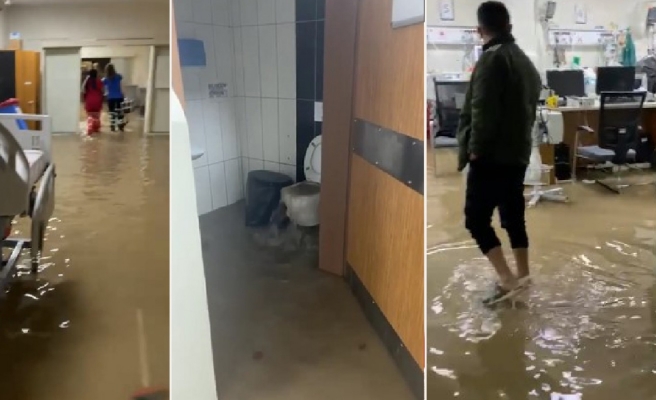 Şanlıurfa'da yoğun bakımı su bastı, hastalar sevk edildi!