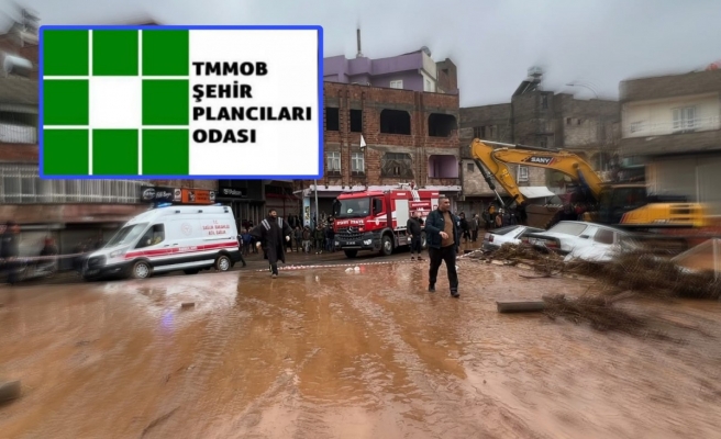 Şehir Plancıları Odası’ndan sel felaketi açıklaması!
