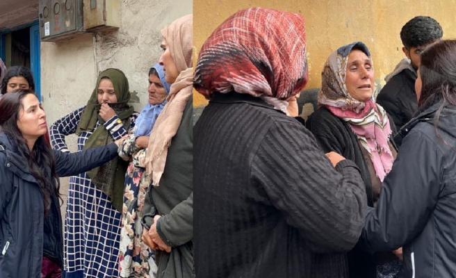 Urfa vekili afetzedeleri teselli etti, yetkililere seslendi!