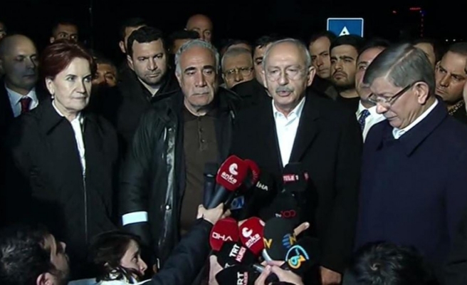 Millet İttifakı'nın 3 lideri Şanlıurfa'da! 