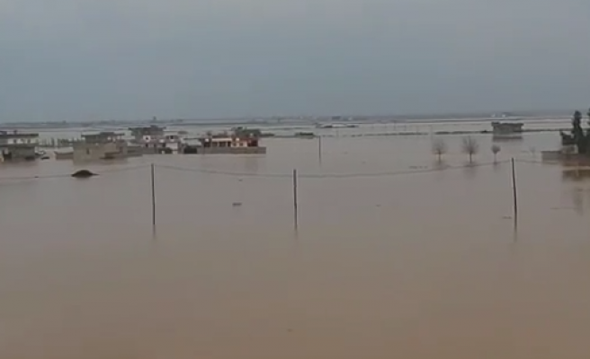 Sel felaketinin ardından bereketli Harran Ovası da sular altında