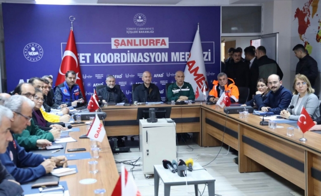 Bakanlardan Urfa’daki sel felaketiyle ilgili değerlendirme