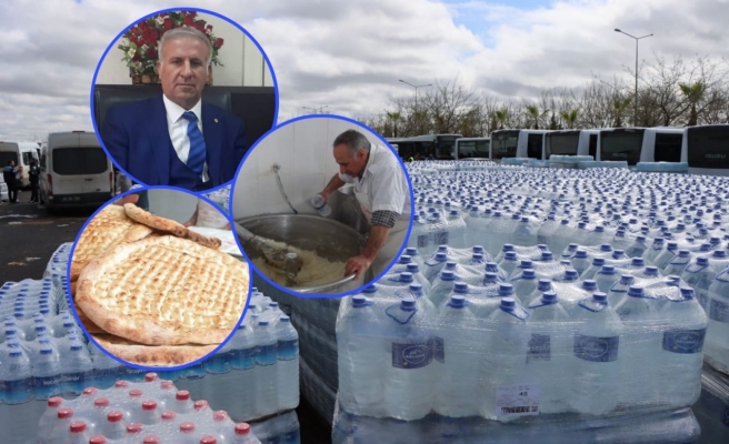 Urfa’da ekmekler paket sular ile yapılıyor