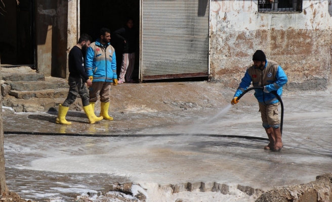 Haliliye’de sel felaketinin ardından temizlik çalışmalarında sona yaklaşıldı