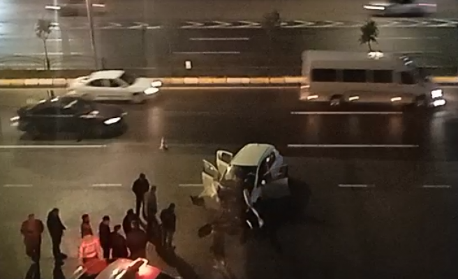 Urfa’da sağanak yağış kaza getirdi