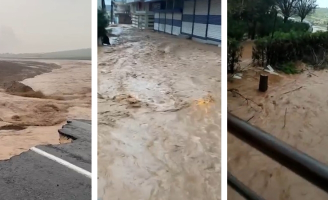 Şanlıurfa’da sağanaktan birçok bölge etkilendi