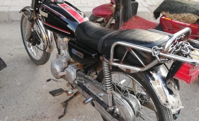 Şanlıurfa’da güpegündüz motosiklet hırsızlığı!