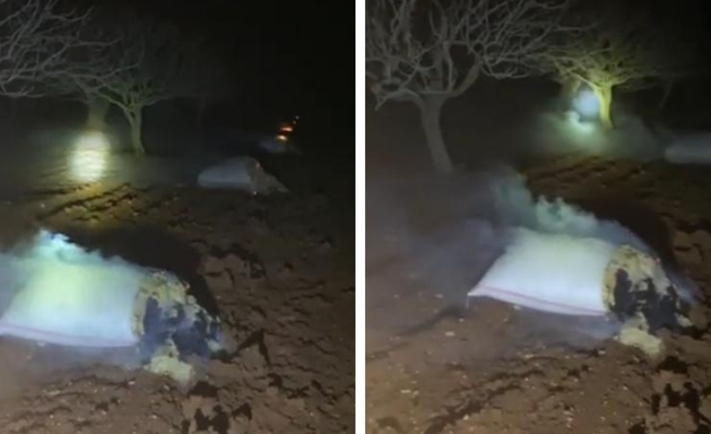 Urfa’da çiftçiden zirai dona karşı ilginç koruma