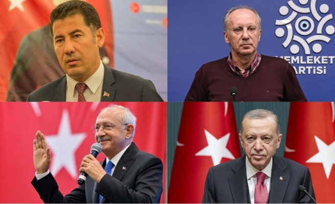 Cumhurbaşkanı adaylarının oy pusulasındaki yeri belli oldu