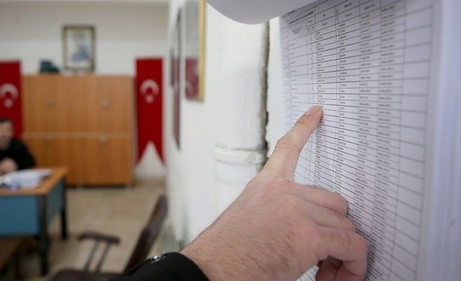 Seçmen listeleri bugün askıdan iniyor