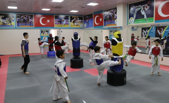 Haliliye’de geleceğin yıldızları spor kurslarında yetişiyor