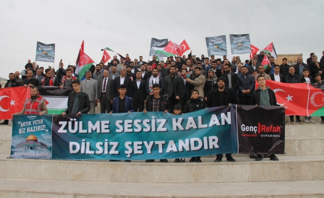 YRP Şanlıurfa’dan İsrail’e tepki!